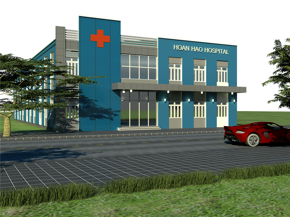 bệnh viện Hoàn Hảo phối cảnh